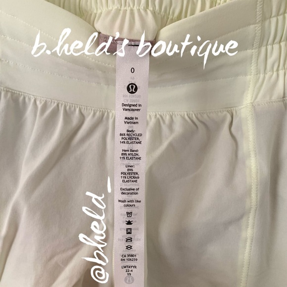 lululemon Hotty Hot High-Rise Lined Short 2.5" in Elixir YellowGreen Sz0 New NWT - Picture 7 of 14
